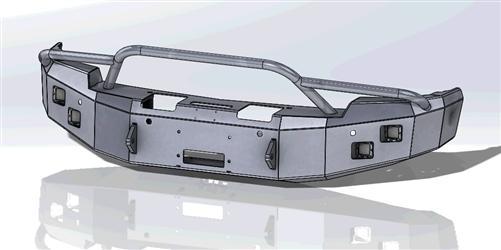 Hammerhead Chevy Silverado 1500 2014-2015 Front Bumper Winch Ready Pre-Runner 600-56-0212