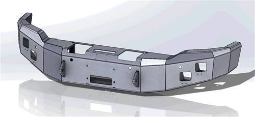 Hammerhead GMC Sierra 1500 2014-2015 Front Bumper Winch Ready No Brushguard 600-56-0216