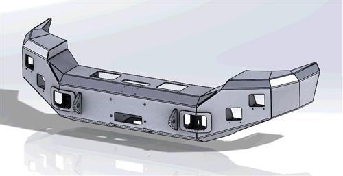 Hammerhead Ford F450/F550 Superduty 2005-2007 Front Bumper Winch Ready No Brushguard 600-56-0380
