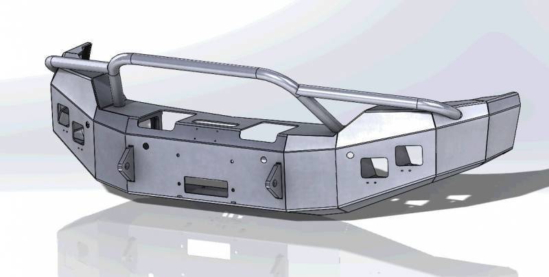 Hammerhead Chevy Silverado 1500 2016-2017 Front Bumper Winch Ready Pre-Runner 600-56-0450