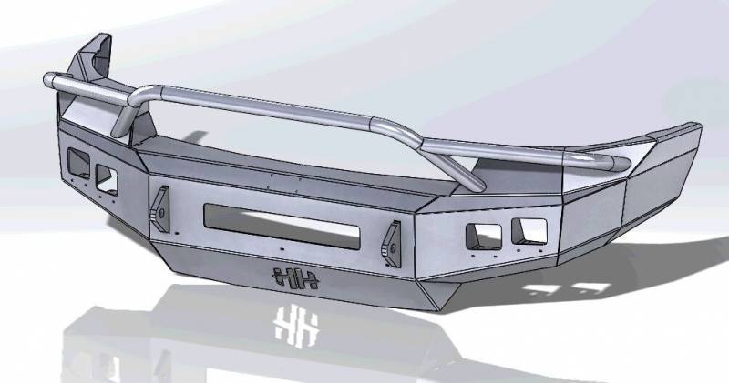 Hammerhead GMC Sierra 2500/3500 2011-2014 Front Bumper Low Profile Pre-Runner 600-56-0463