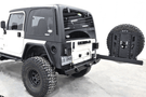 Lod Offroad Destroyer Expedition Rear Bumper Jeep Wrangler LJ 1987-2006 With Tire Carrier JBC9621