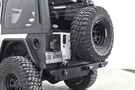 Lod Offroad Destroyer Expedition Rear Bumper Jeep Wrangler YJ & TJ 1987-2006 With Tire Carrier JBC9621