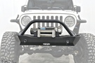 Lod Offroad Destroyer Front Bumper Jeep Wrangler LJ 1987-2006 Shorty With Bull Bar Guard JFB9671