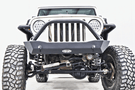 Lod Offroad Destroyer Front Bumper Jeep Wrangler LJ 1987-2006 Shorty With Bull Bar Guard JFB9671