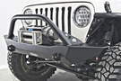 Lod Offroad Destroyer Front Bumper Jeep Wrangler YJ & TJ 1987-2006 Full-Width With Bull Bar Guard JFB9675