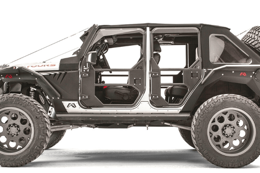 Fab Fours JK1030-1 Jeep Wrangler JK 2007-2018 Full Surround Front Tube Door