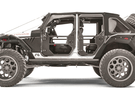 Fab Fours JK1031-1 Jeep Wrangler JK 2007-2018 Full Surround Rear Tube Door