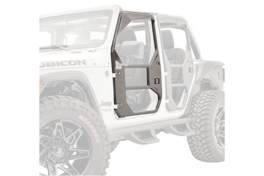 Fab Fours JL1030-1 Jeep Wrangler JL 2018-2020 Full Surround Front Tube Door