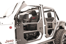Fab Fours JL1030-1 Jeep Wrangler JL 2018-2020 Full Surround Front Tube Door