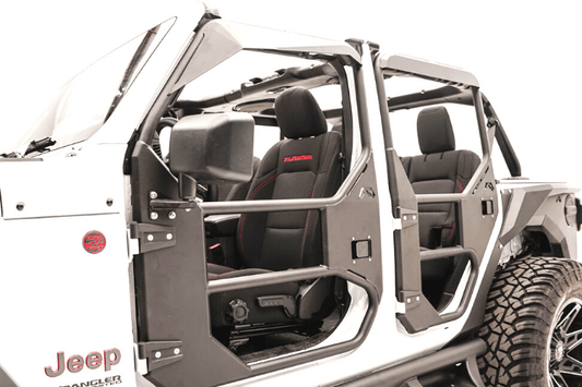 Fab Fours JL1031-1 Jeep Wrangler JL 2018-2020 Full Surround Rear Tube Door