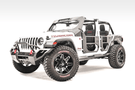 Fab Fours JL1033-1 Jeep Gladiator 2018-2020 Half Rear Tube Door