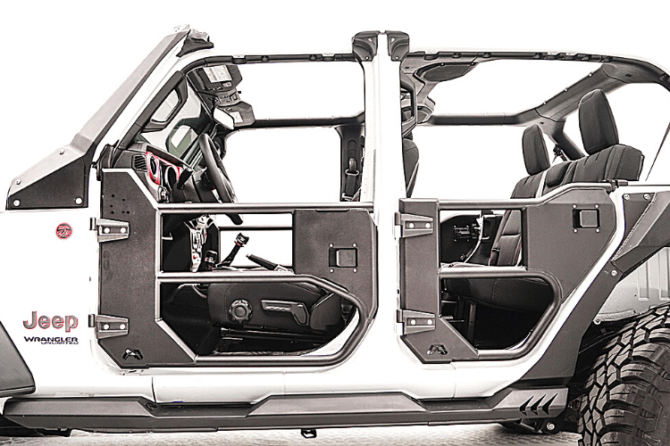 Fab Fours JL1032-1 Jeep Gladiator 2020-2022 Half Front Tube Door