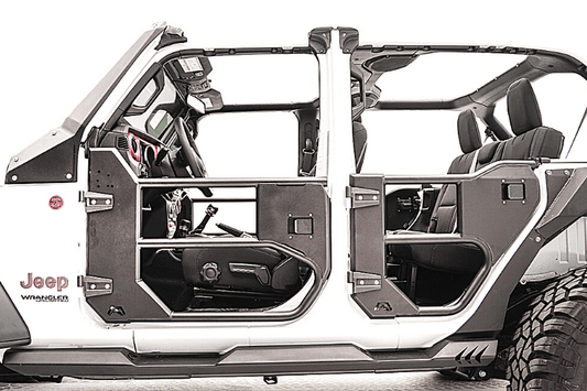 Fab Fours JL1033-1 Jeep Gladiator 2018-2020 Half Rear Tube Door