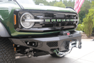 Bodyguard LAF21MYT Ford Bronco 2021-2025 Base Front Bumper Winch Ready Sensor Textured Black Powdercoat