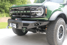 Bodyguard LAF21MYB Ford Bronco 2021-2025 Base Front Bumper Winch Ready Sensor Bare Metal