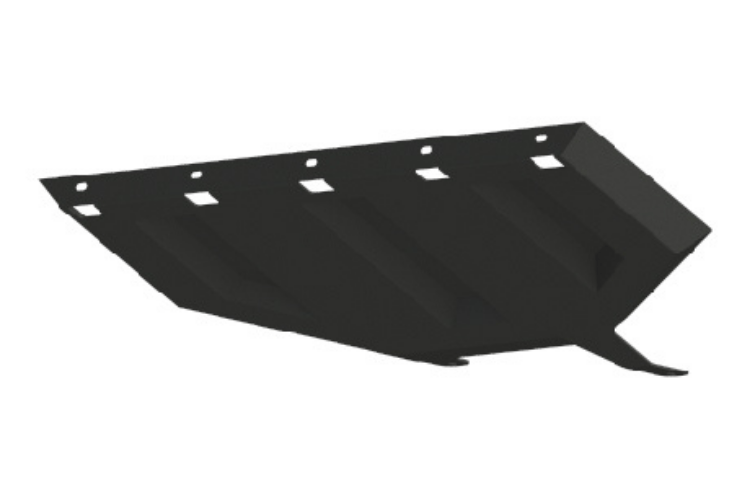 Bodyguard LAF21MYT Ford Bronco 2021-2025 Base Front Bumper Winch Ready Sensor Textured Black Powdercoat