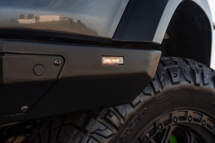 Bodyguard LBR21LYT Dodge Ram 1500 TRX 2021-2024 Freedom Series Baja Front Bumper Winch Ready Sensor Textured Black Powdercoat