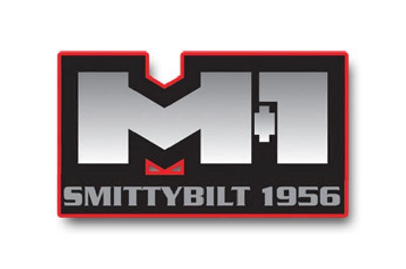 2014-2016 Smittybilt Chevy Silverado 1500 614822 M1 Rear Bumper Textured Black