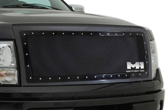 2008-2010 Smittybilt Chevy Silverado 2500 HD 615820 M-1 Wire Mesh Grilles black - BumperOnly