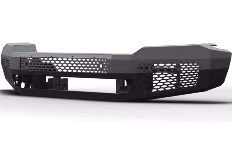 Ranch Hand MFC151BMN 2015-2019 Chevy Silverado 2500/3500 Midnight Series Front Bumper Without Grille Guard