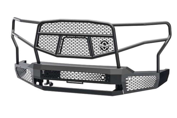 Ranch Hand MFC201BM1 2020-2023 Chevy Silverado 2500/3500 Midnight Series Front Bumper With Grille Guard