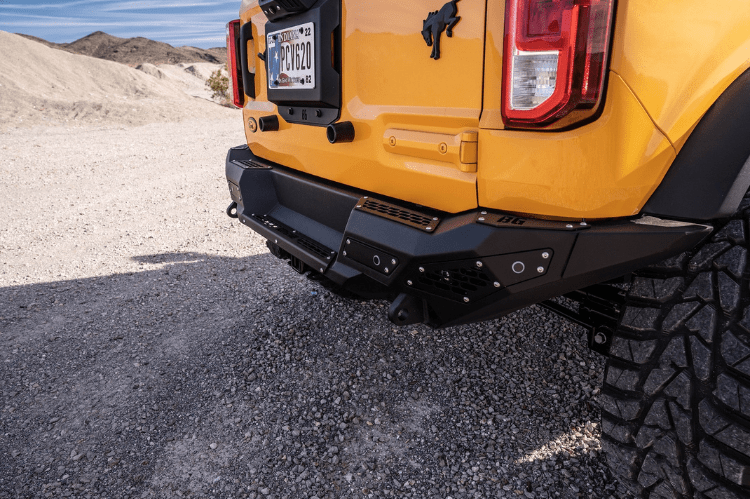 Bodyguard MFF21MYT Ford Bronco 2021-2025 Rear Bumper Sensor Textured Black Powdercoat