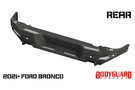 Bodyguard MFF21MYB Ford Bronco 2021-2023 Rear Bumper Sensor Bare Metal