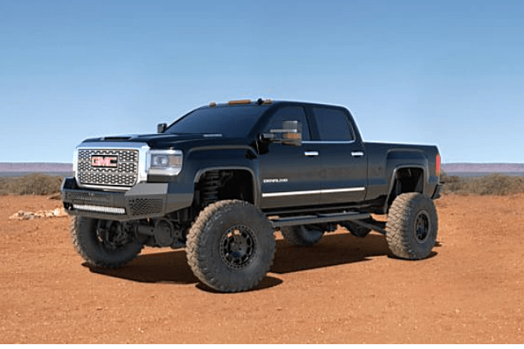 Ranch Hand MFG151BMN 2015-2019 GMC Sierra 2500/3500 Midnight Series Front Bumper Without Grille Guard