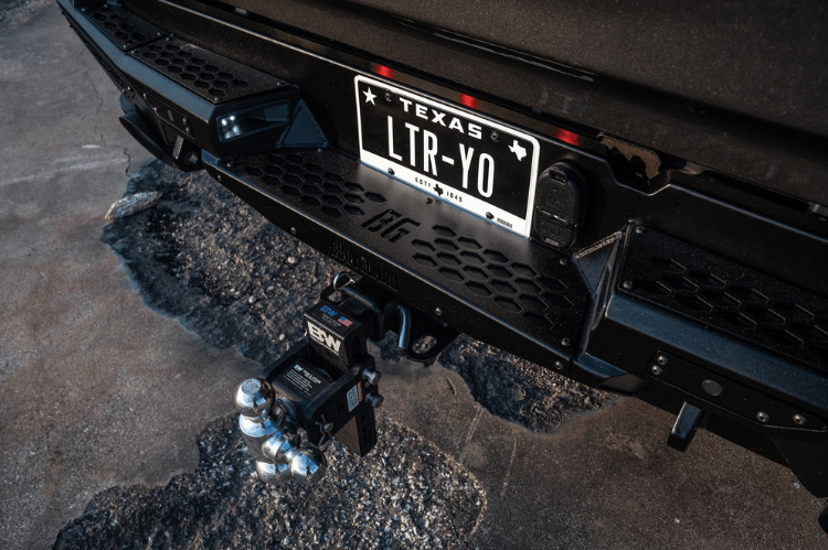 Bodyguard MGR21LYB Dodge Ram 1500 TRX 2021-2024 Freedom Series Rear Bumper Sensor Bare Metal