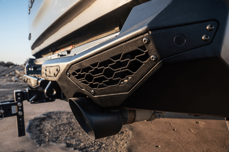 Bodyguard MGR21LYT Dodge Ram 1500 TRX 2021-2024 Freedom Series Rear Bumper Sensor Textured Black Powdercoat