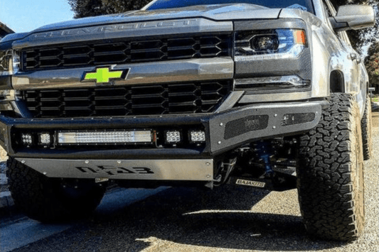 N-Fab-C161MRDS-Chevy-Silverado-1500-2016-2018-MRDS-Front-Bumper-Prerunner-bumperonly-5