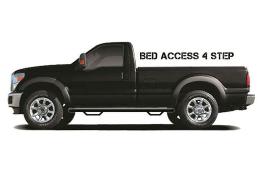 N-Fab F1777RC-4 2017-2022 Ford F250/F350 Super Duty 8' W2W Nerf Step System