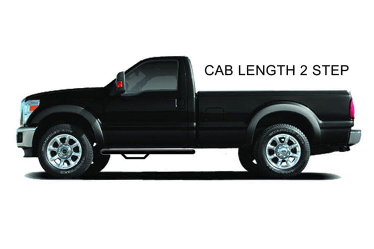 N-Fab F9946RC 1999-2016 Ford F250/F350 Super Duty Nerf Step System
