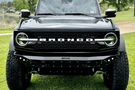 Bodyguard NAF21MYT Ford Bronco 2021-2025 Base Front Bumper Low Profile Non-Winch Sensor Textured Black Powdercoat
