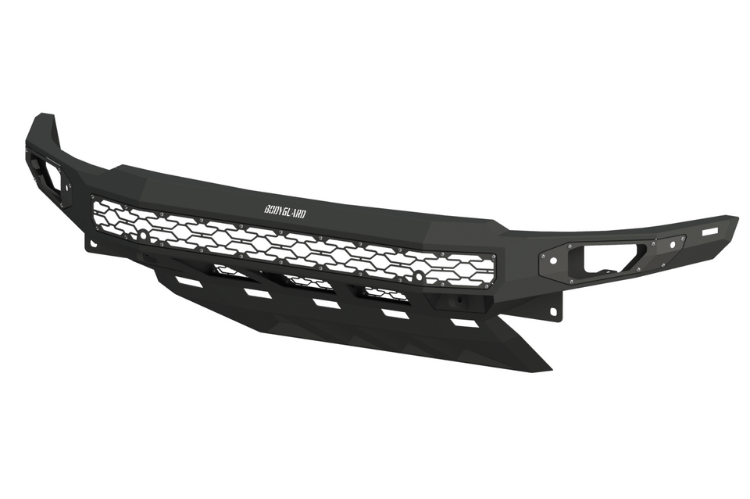 Bodyguard NAR21LYT Dodge Ram 1500 TRX 2021-2024 Freedom Series Base Front Bumper Non-Winch Sensor Textured Black Powdercoat