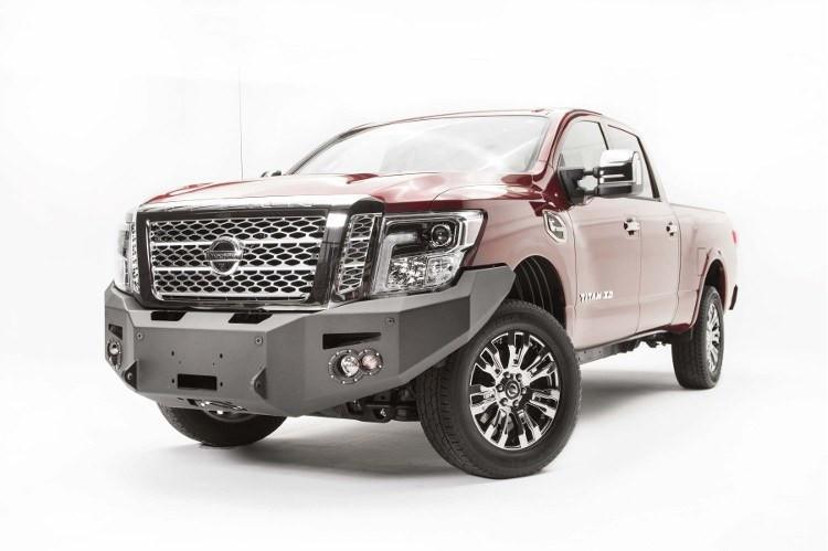 Fab Fours NT16-F3751-1 Nissan Titan XD 2016-2024 Premium Front Bumper No Guard