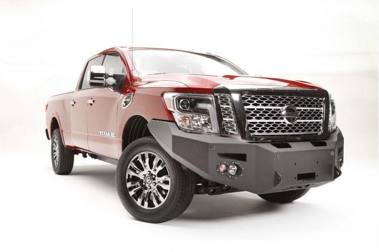 Fab Fours NT16-F3751-1 Nissan Titan XD 2016-2024 Premium Front Bumper No Guard