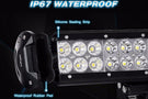 Nilight Ultra bright 20'' Universal Off-Road LED Light Bar, 126W