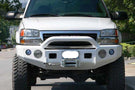 TrailReady 10500P GMC Sierra 2500/3500 1999-2002 Extreme Duty Front Bumper Winch Ready with Pre-Runner Guard - BumperOnly