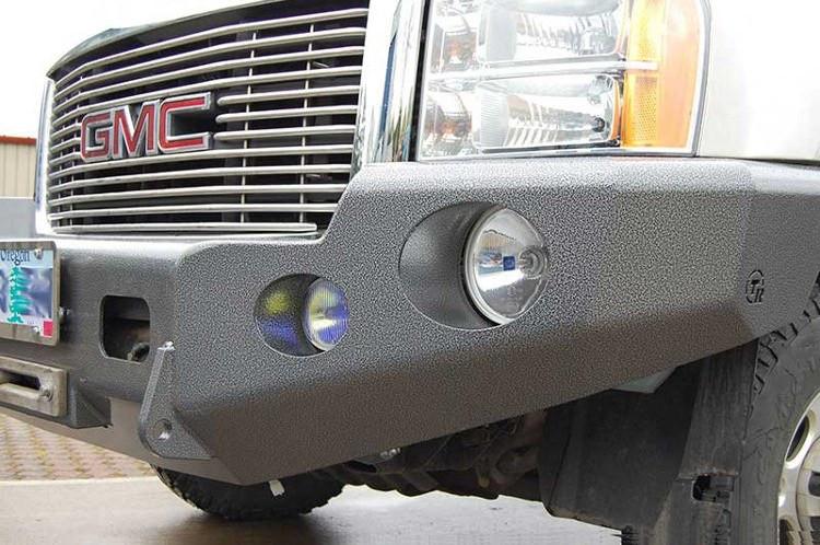TrailReady 10701B Chevy Silverado 2500/3500 2007.5-2010 Extreme Duty Front Bumper Winch Ready Base - BumperOnly