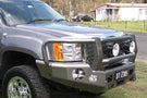TrailReady 10701G Chevy Silverado 2500/3500 2007.5-2010 Extreme Duty Front Bumper Winch Ready with Full Guard - BumperOnly