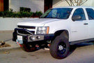 TrailReady 10701P Chevy Silverado 2500/3500 2007.5-2010 Extreme Duty Front Bumper Winch Ready with Pre-Runner Guard - BumperOnly