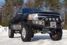 TrailReady 10715P Chevy Silverado 2500/3500 2011-2014 Extreme Duty Front Bumper Winch Ready with Pre-Runner Guard - BumperOnly