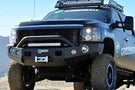 TrailReady 10720P Chevy Silverado 2500/3500 2015-2016 Extreme Duty Front Bumper Winch Ready with Pre-Runner Guard - BumperOnly