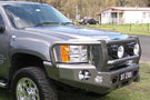 TrailReady 10800G GMC Sierra 2500/3500 2007.5-2010 Extreme Duty Front Bumper Winch Ready with Full Guard - BumperOnly