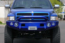 TrailReady 11300P Dodge Ram 2500/3500 1994-2002 Extreme Duty Front Bumper Winch Ready with Pre-Runner Guard - BumperOnly