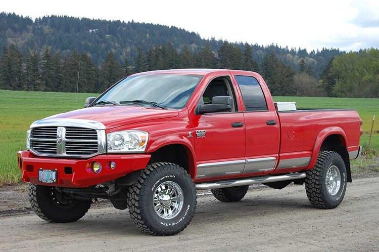 TrailReady 11400B Dodge Ram 1500 2002-2005 Extreme Duty Front Bumper Winch Ready Base - BumperOnly