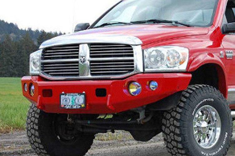 TrailReady 11600B Dodge Ram 2500/3500 2006-2009 Extreme Duty Front Bumper Winch Ready Base - BumperOnly