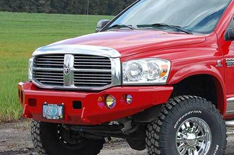 TrailReady 11600B Dodge Ram 2500/3500 2006-2009 Extreme Duty Front Bumper Winch Ready Base - BumperOnly